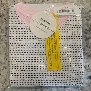 Little Sleepies Pink Polka Dots